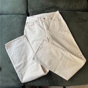 Levi's Women's 501 Straight Leg Jeans - Cream